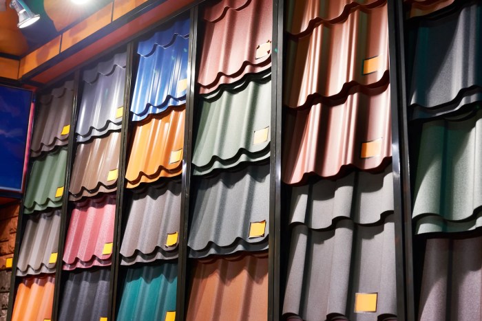 Popular metal roof colors