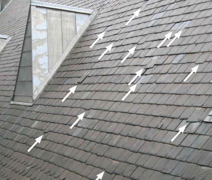 What nails for slates